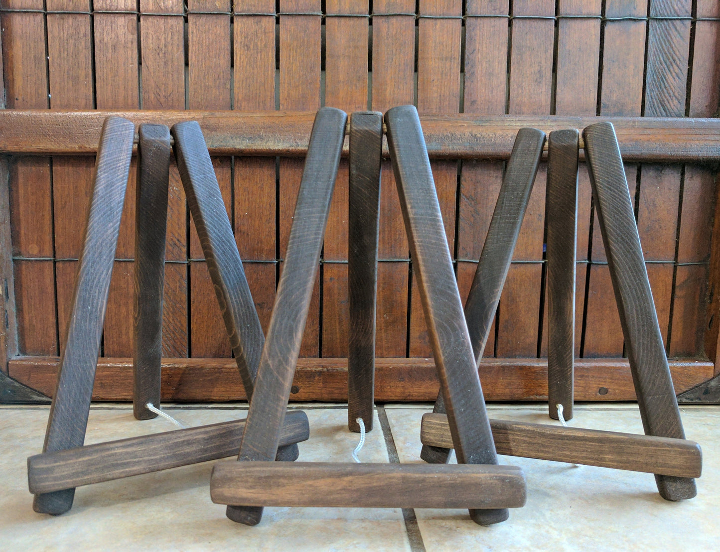 Wooden Picture Easel wedding display photo stand