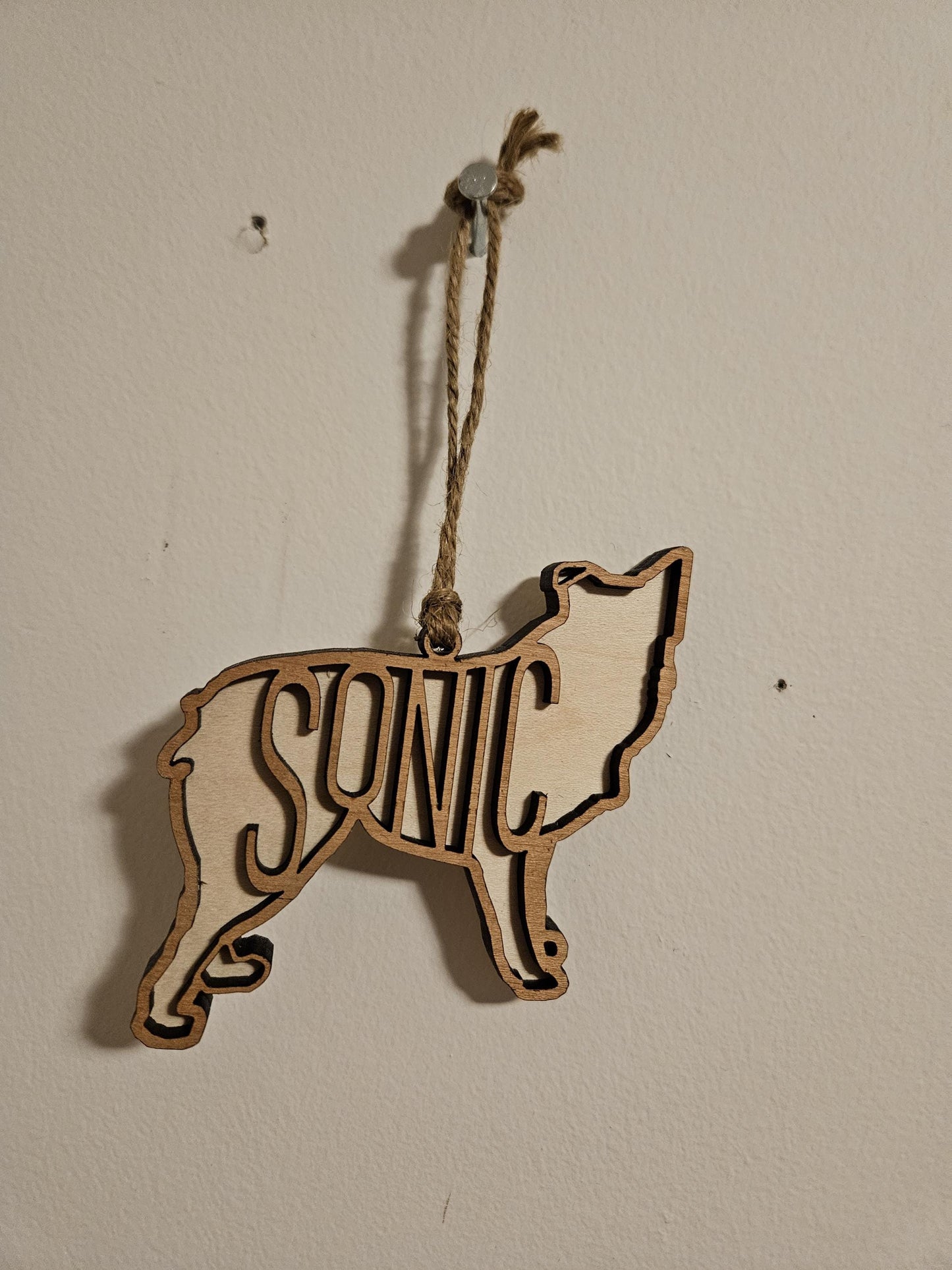 Personalized Pet Christmas Ornament | Wooden Christmas Ornament | Animal Christmas Personalized Gift | Dog gift | Animal lover