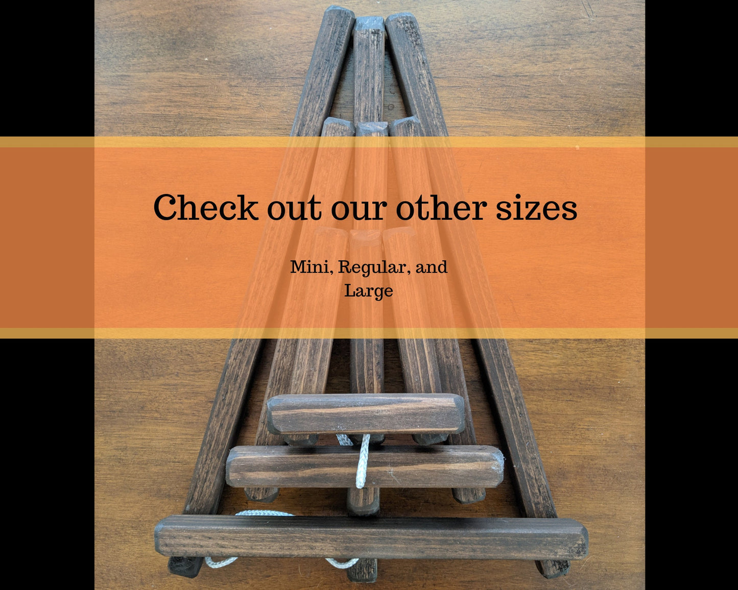 Wooden Picture Easel wedding display photo stand
