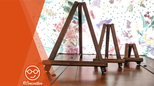 Wooden Picture Easel wedding display photo stand