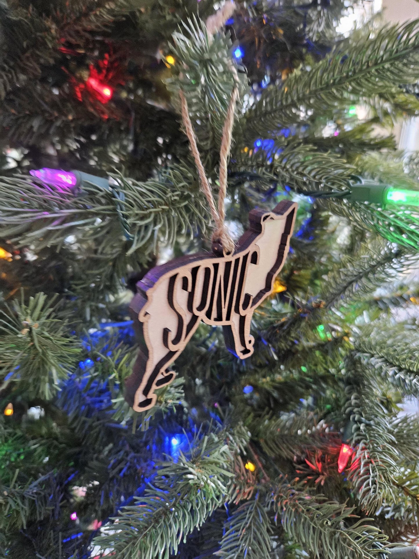 Personalized Pet Christmas Ornament | Wooden Christmas Ornament | Animal Christmas Personalized Gift | Dog gift | Animal lover
