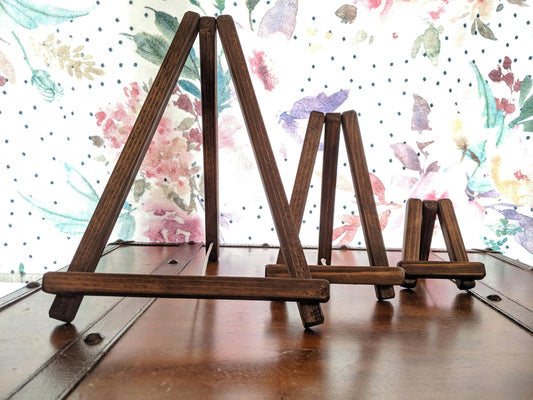 Wooden Picture Easel wedding display photo stand